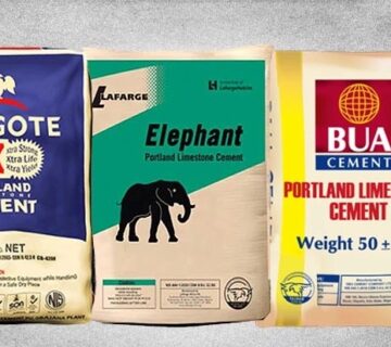 Cement products illustrative picture