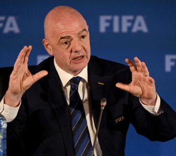 FIFA president,Gianni Infantino