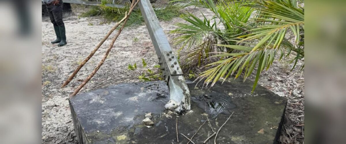 TCN vandalised infrastructure