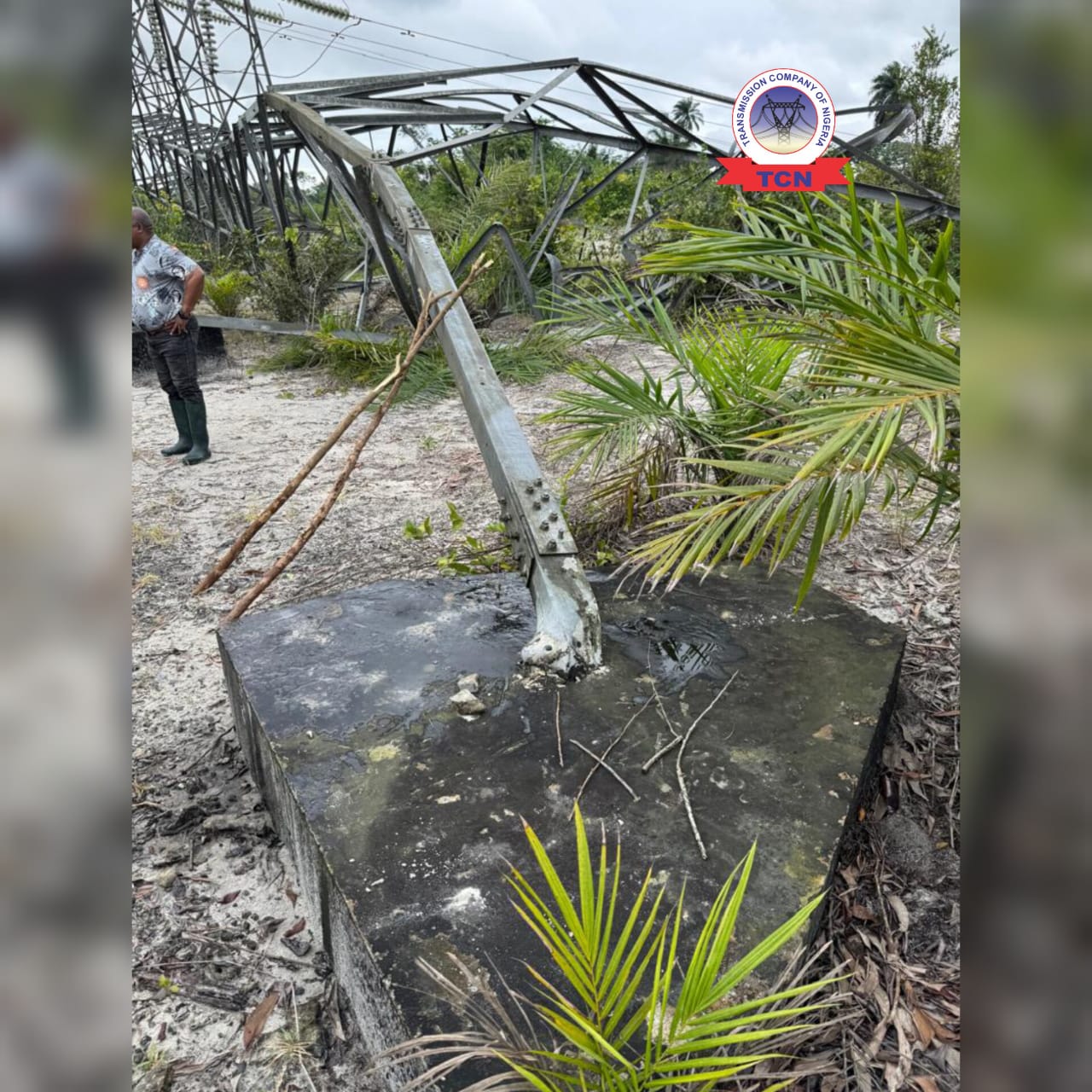 TCN vandalised infrastructure