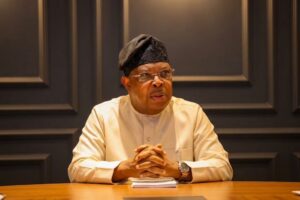 Nigeria's Minister of Power,Joseph Tegbe
