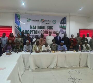 Players in the Oil and gas Value chain at the CNG adoption forum in Abuja