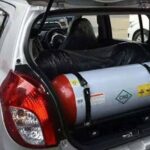 Illustrative picture of a CNG vehicle